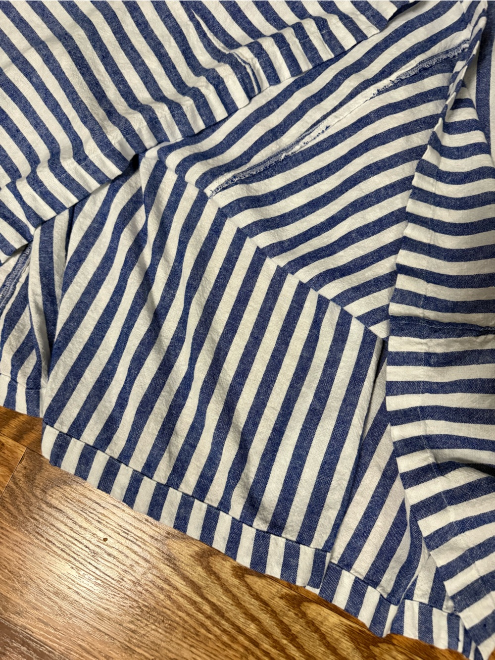 Old Navy Fit and Flare Linen Blend Striped Mini Dress Size 2X - Picture 11 of 12